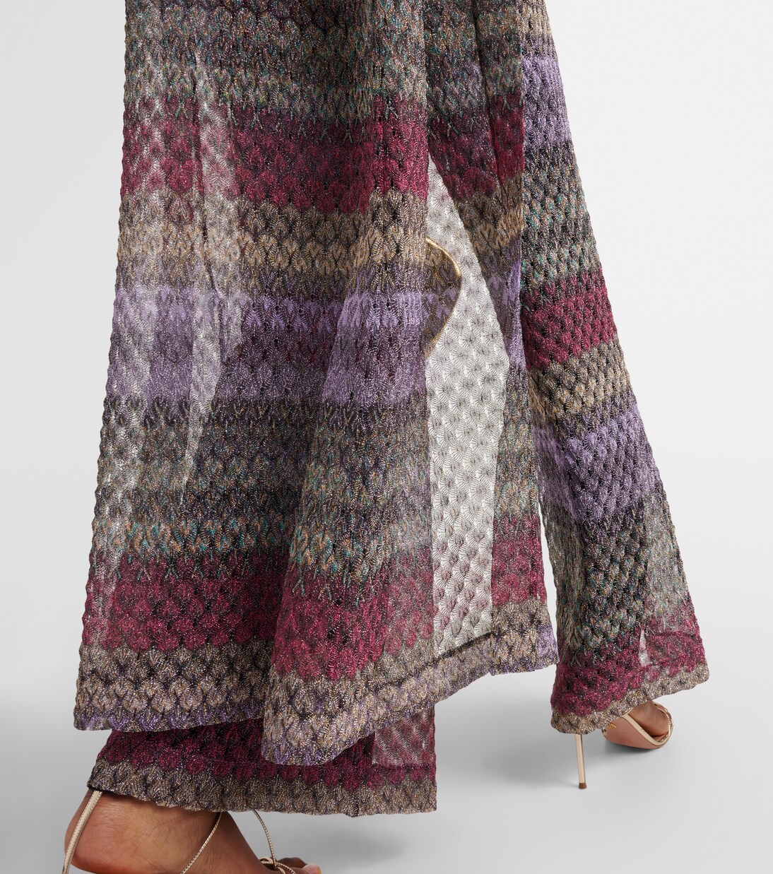كارديغان معدنية محبوكة  | Missoni