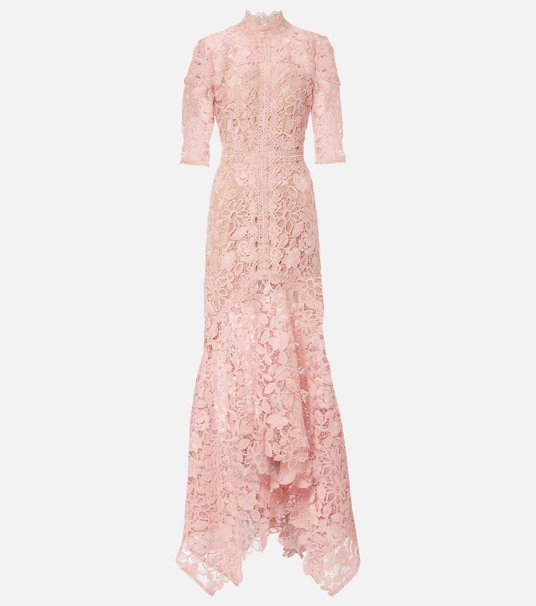 Floral lace gown | Costarellos