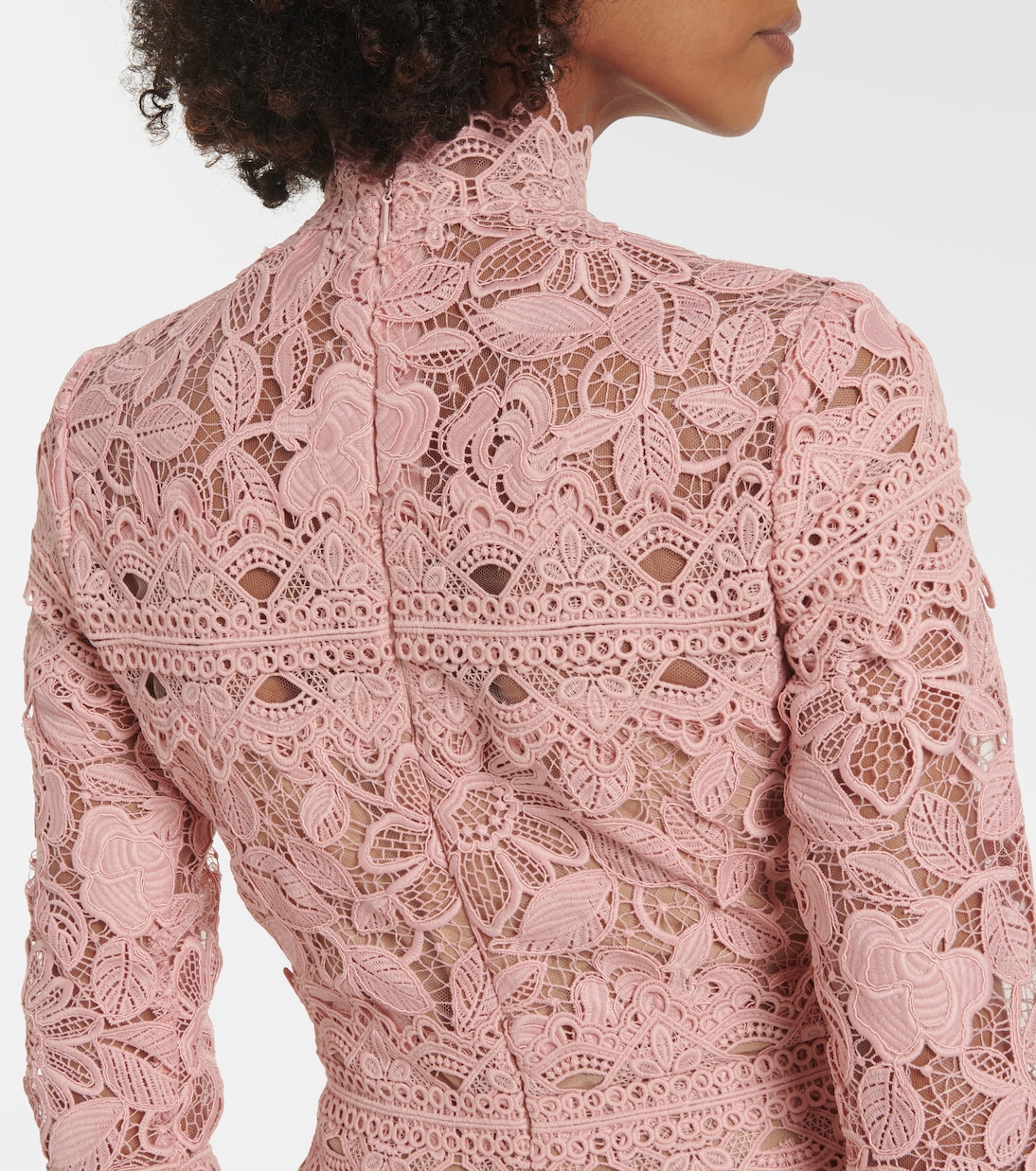 Floral lace gown | Costarellos