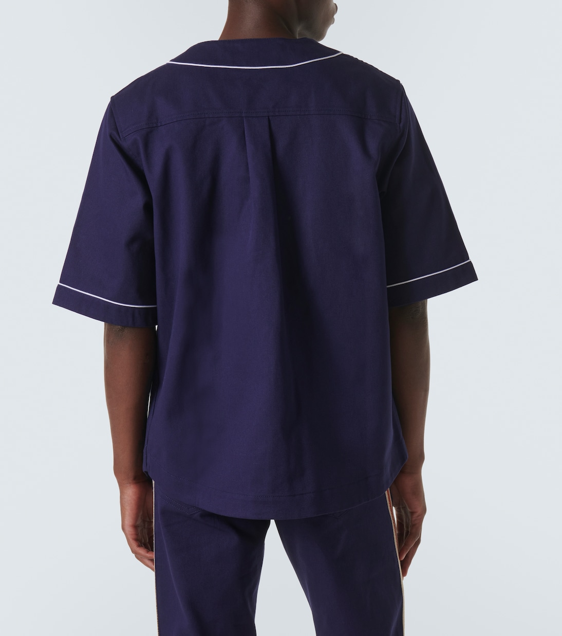 Chemise Freestyle en coton à logo | Wales Bonner