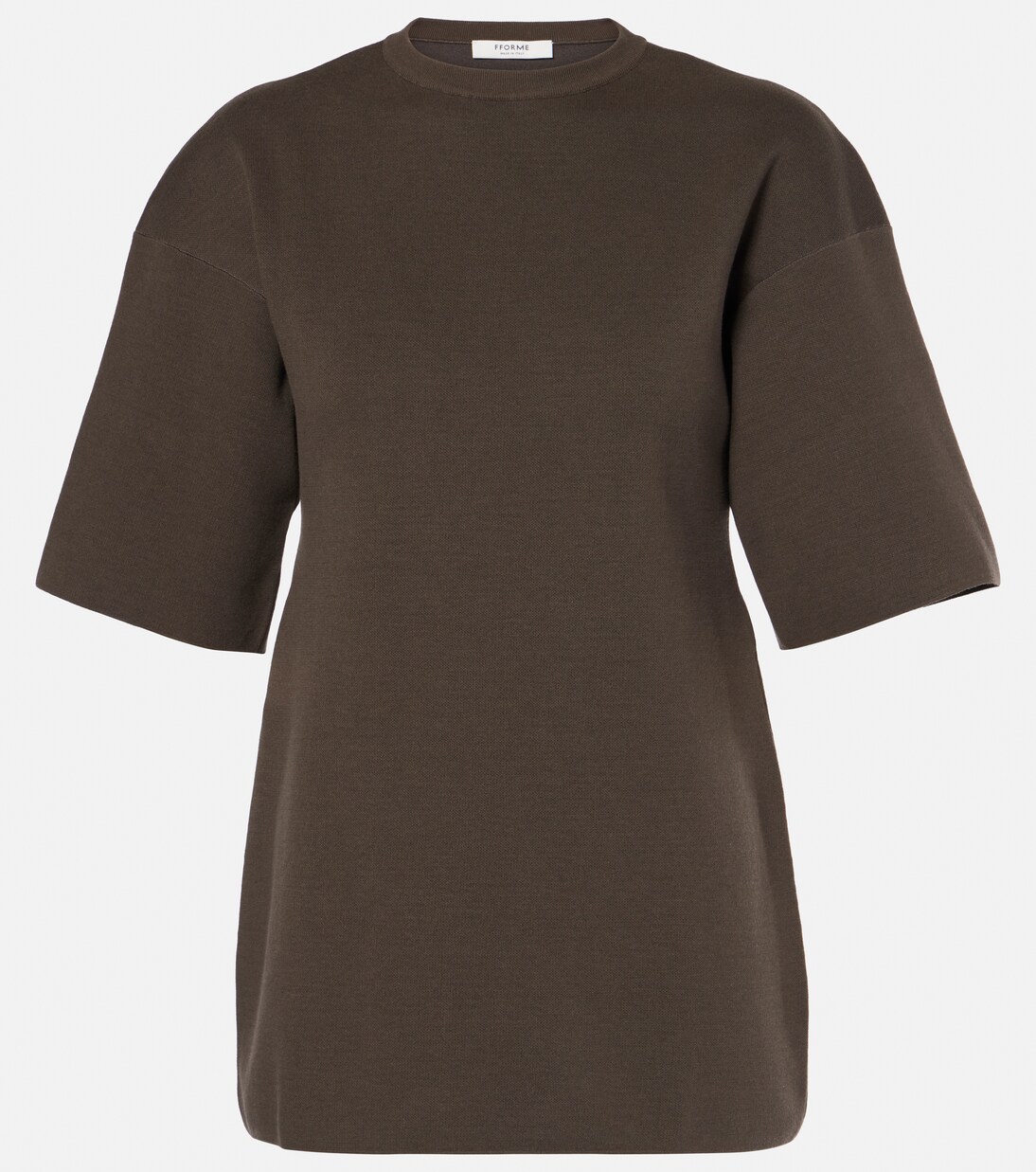 T-Shirt Dwyn aus einem Wollgemisch | Fforme