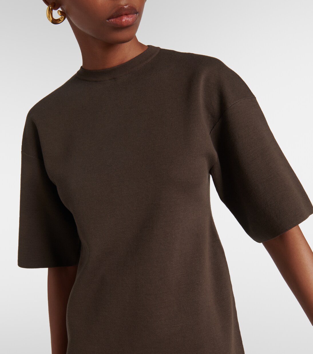 T-Shirt Dwyn aus einem Wollgemisch | Fforme