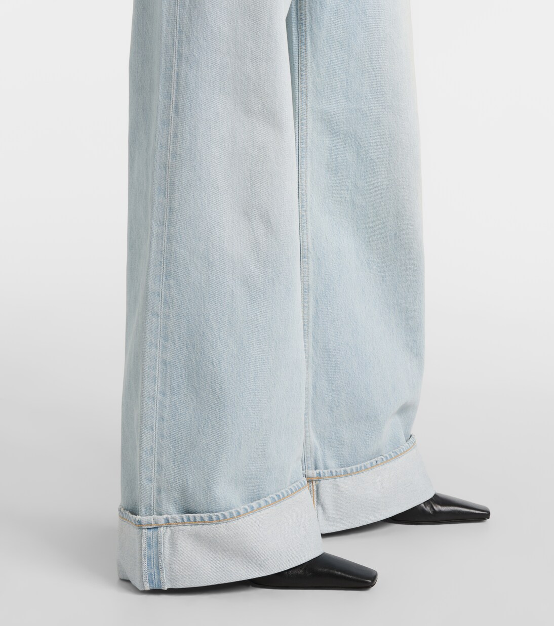 High-Rise Wide-Leg Jeans Dame | Agolde