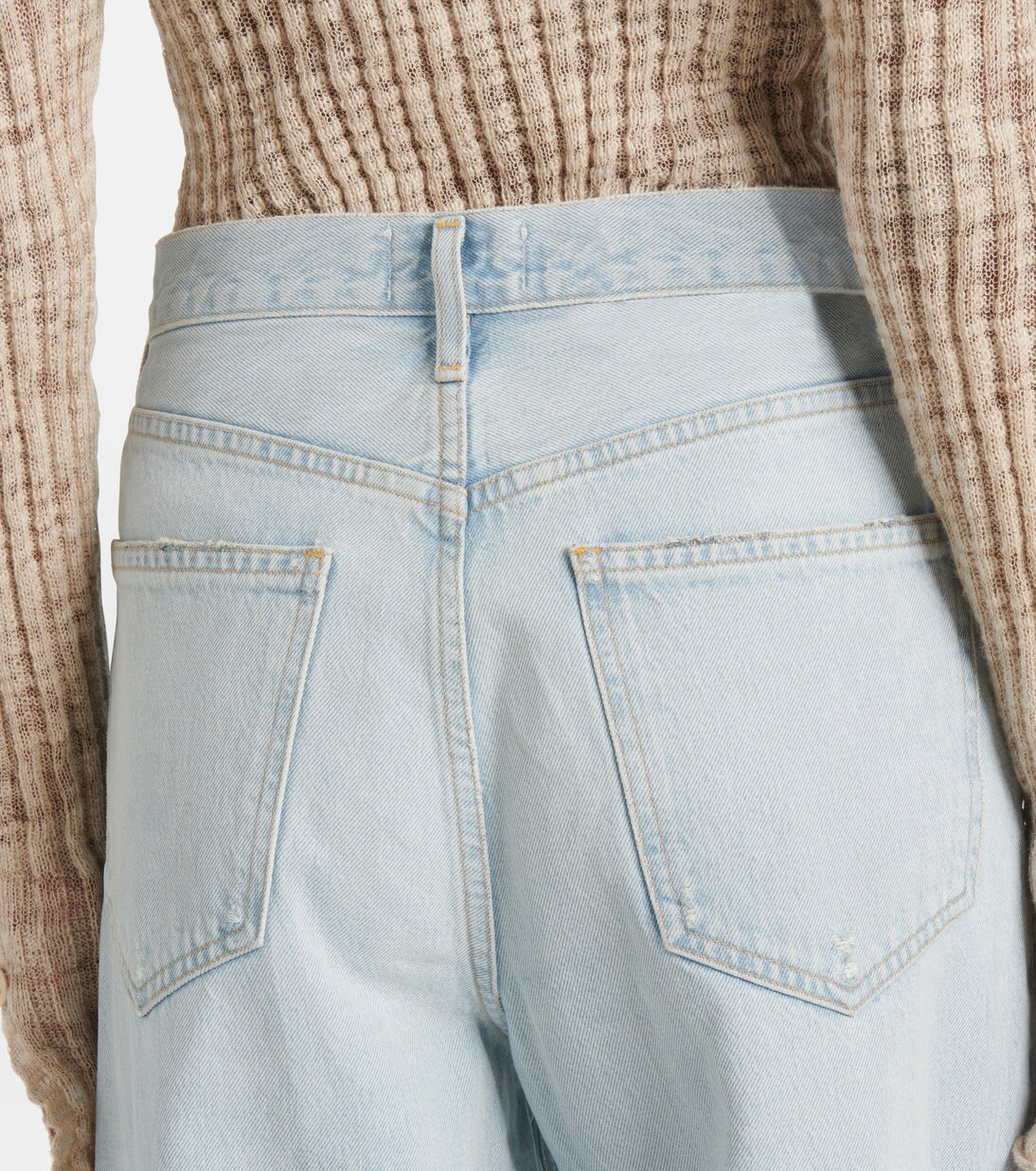 High-Rise Wide-Leg Jeans Dame | Agolde