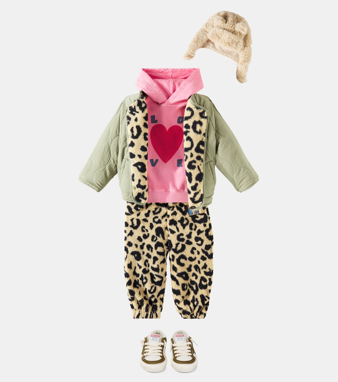Reversible quilted leopard-print jacket | Jellymallow