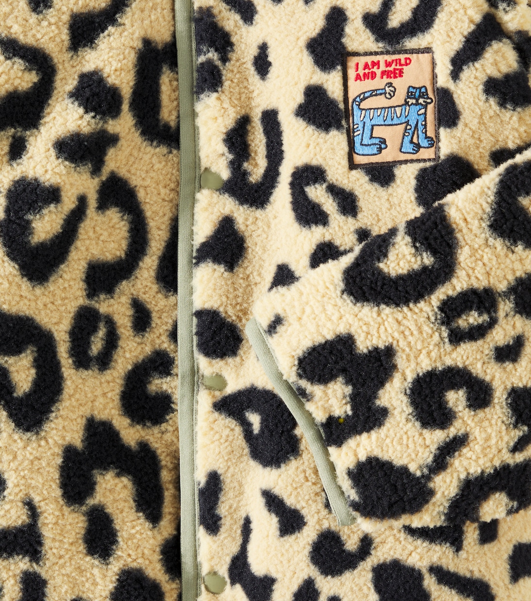 Reversible quilted leopard-print jacket | Jellymallow