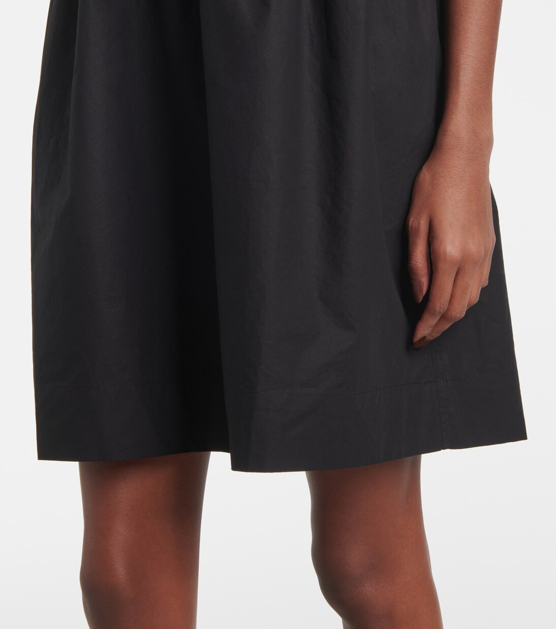 Minikleid aus Baumwollpopeline | Ganni