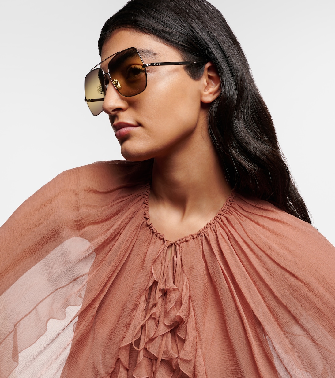 Eckige Sonnenbrille Aly | Chloé