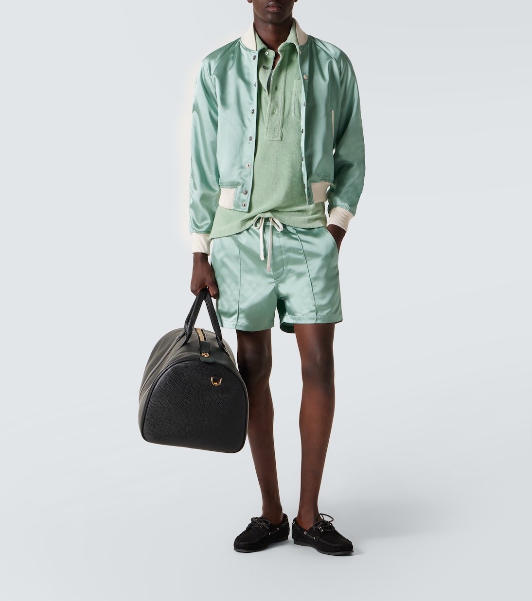 Segelschuhe Robin aus Veloursleder | Tom Ford