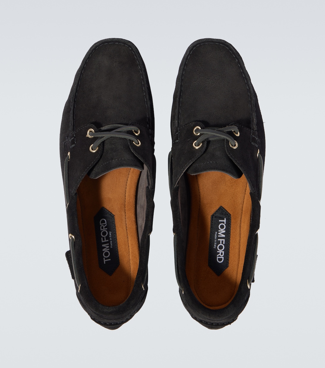 Segelschuhe Robin aus Veloursleder | Tom Ford