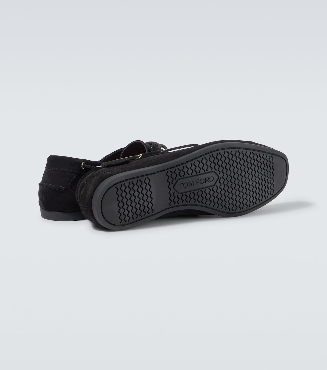 Segelschuhe Robin aus Veloursleder | Tom Ford