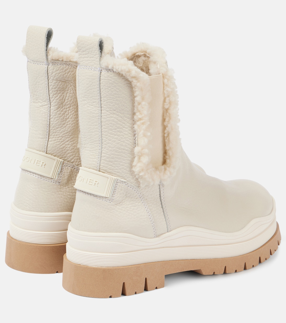 Arosa 8 shearling-lined leather Chelsea boots | Bogner