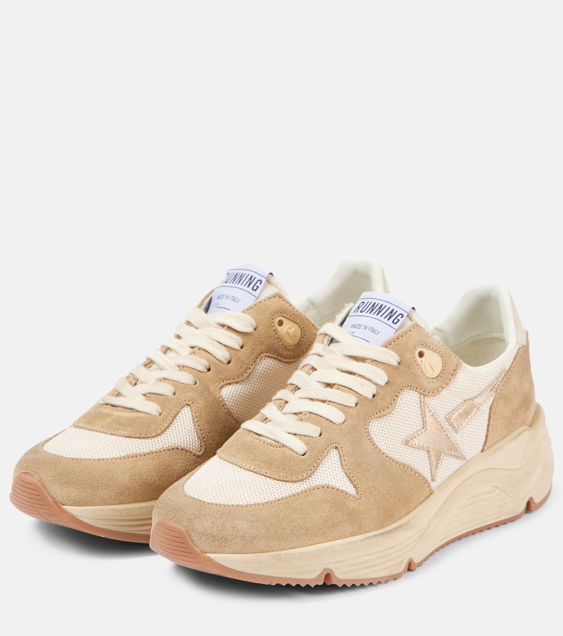 Running Sole leather sneakers | Golden Goose