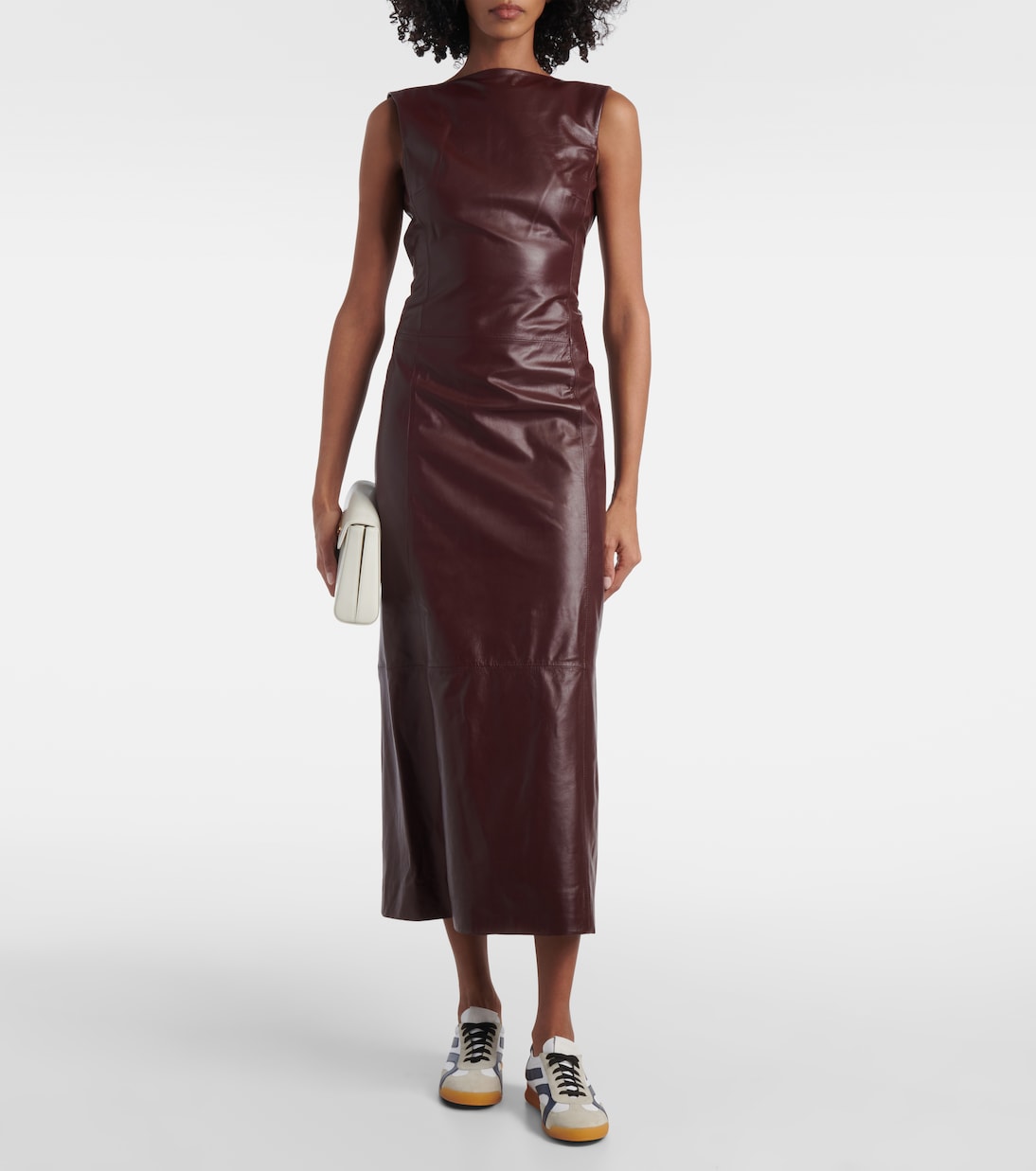 Sneakers Track in pelle con suede | Proenza Schouler