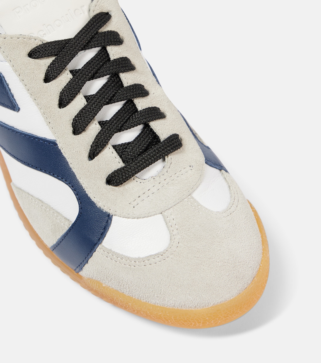 Sneakers Track in pelle con suede | Proenza Schouler