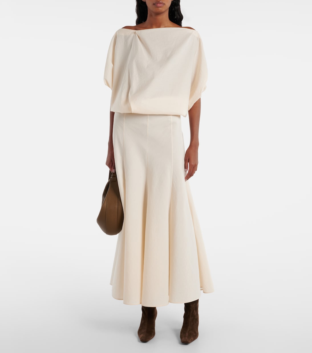 Ona 55 suede knee-high boots | Khaite