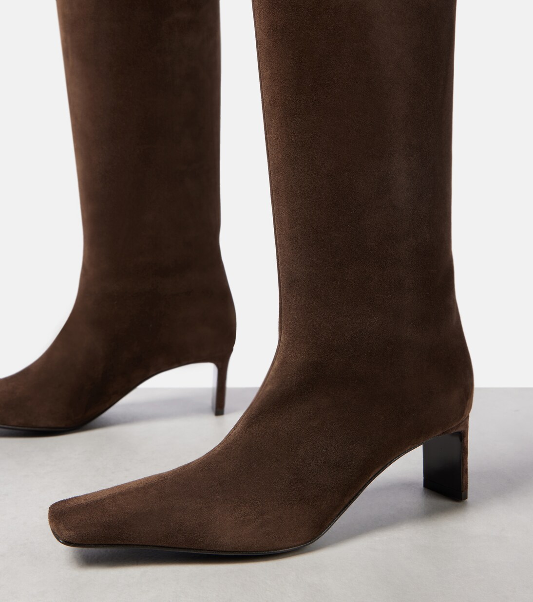Ona 55 suede knee-high boots | Khaite