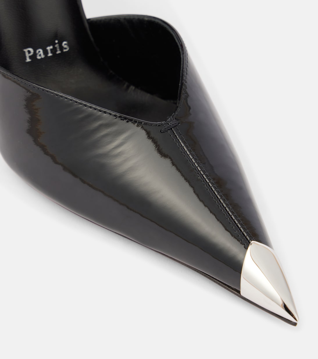 Verzierte Pumps Lock Me Up 100 aus Lackleder | Christian Louboutin