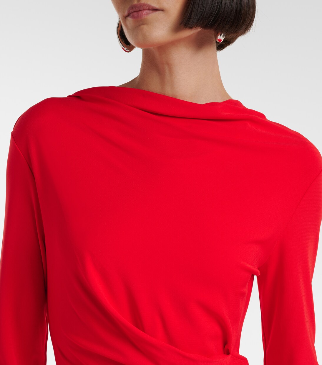 Ferrera ruched jersey maxi dress | Simkhai