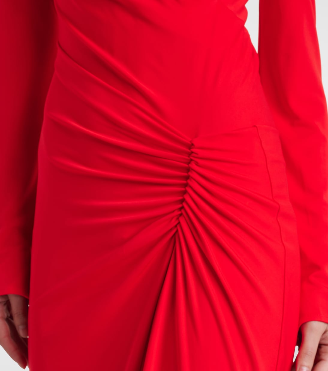 Ferrera ruched jersey maxi dress | Simkhai