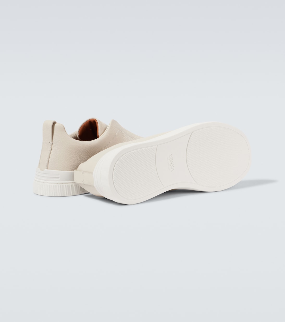 Triple Stitch leather sneakers | Zegna