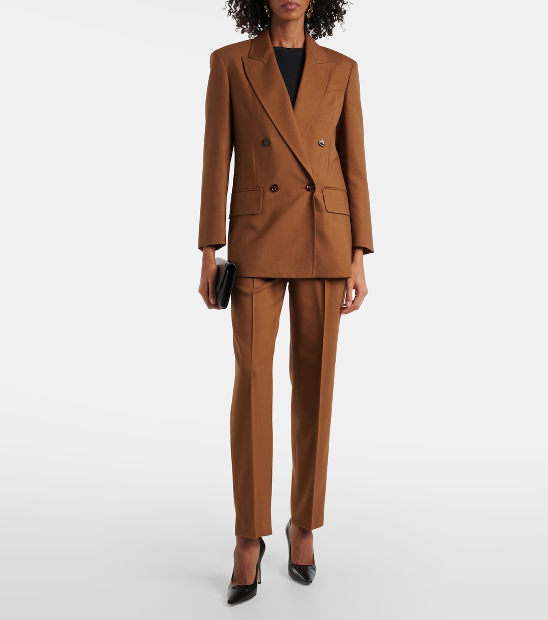 Edera wool, mohair and silk pants | Max Mara