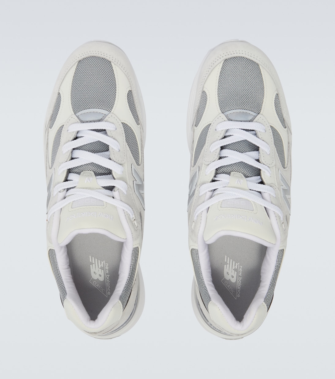 992 suede-trimmed sneakers | New Balance