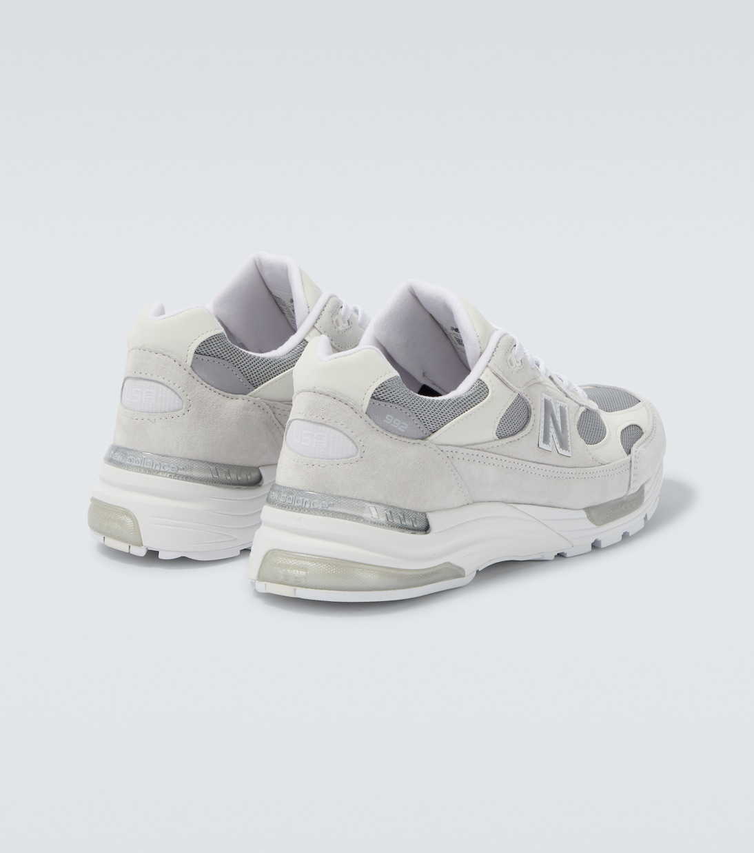 992 suede-trimmed sneakers | New Balance