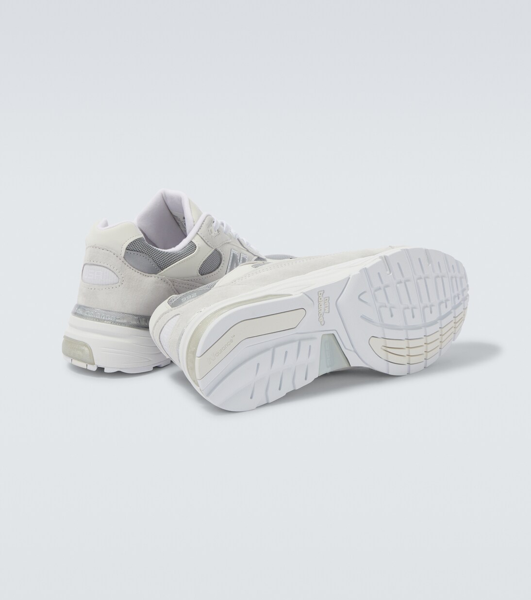 992 suede-trimmed sneakers | New Balance