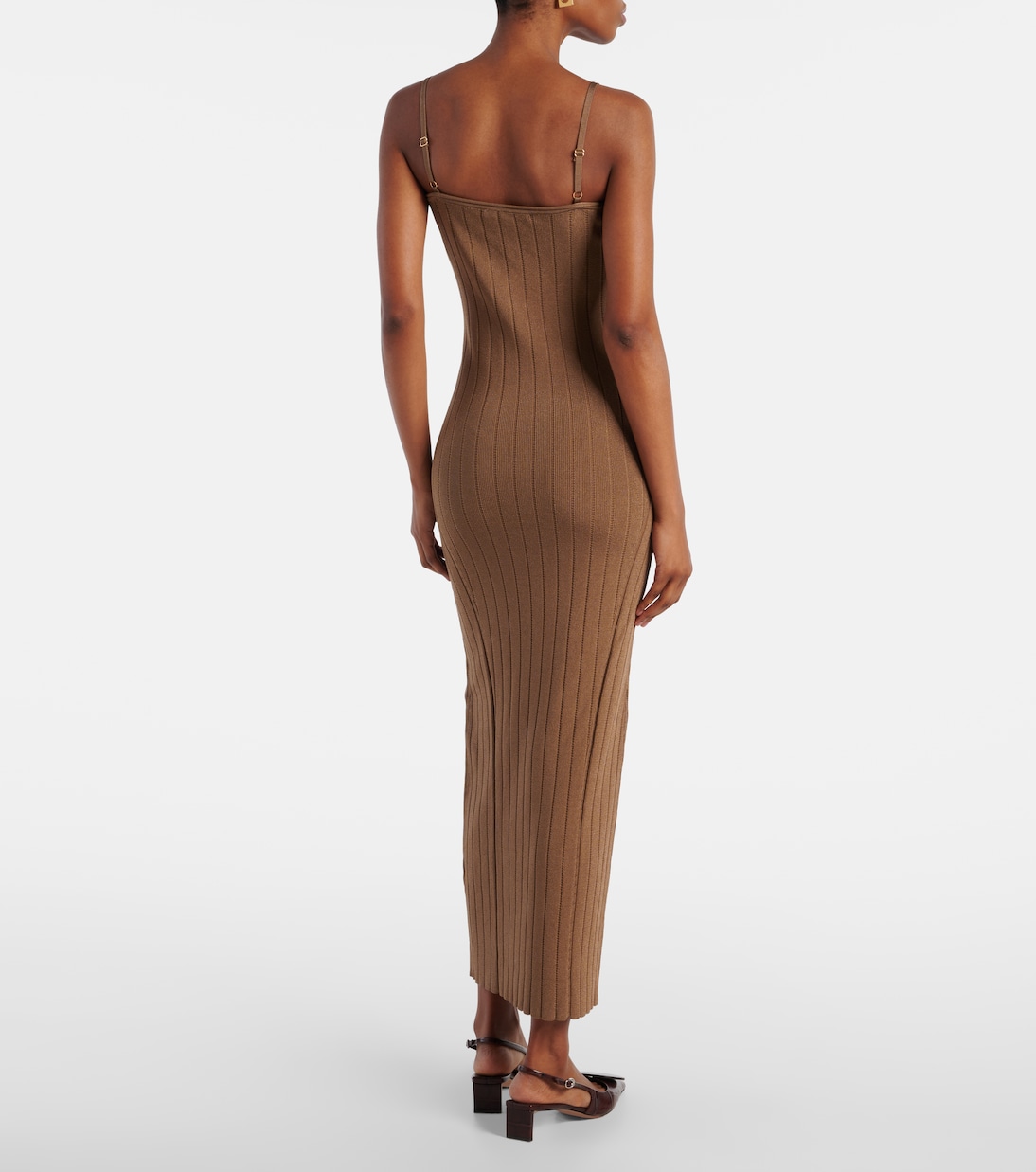 Midikleid Sierra aus Rippstrick | Jacquemus