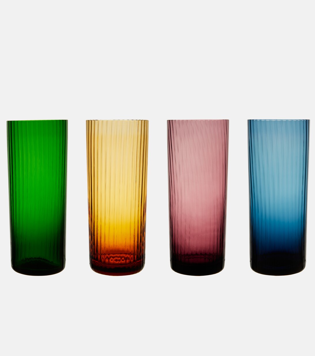 Set de 4 vasos Misty Rainbow Mix | La DoubleJ