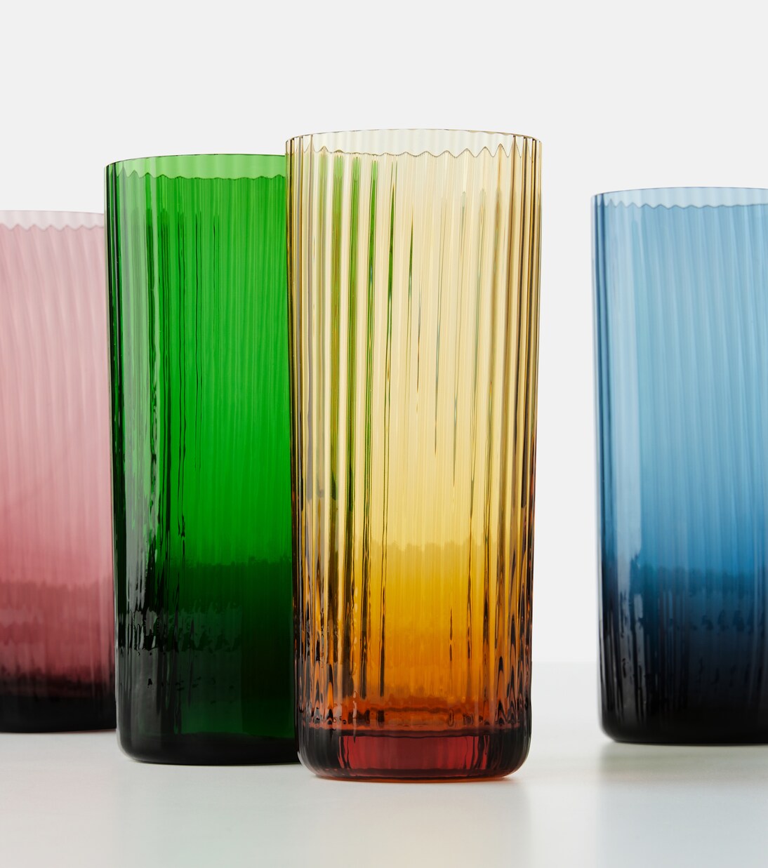 Set de 4 vasos Misty Rainbow Mix | La DoubleJ