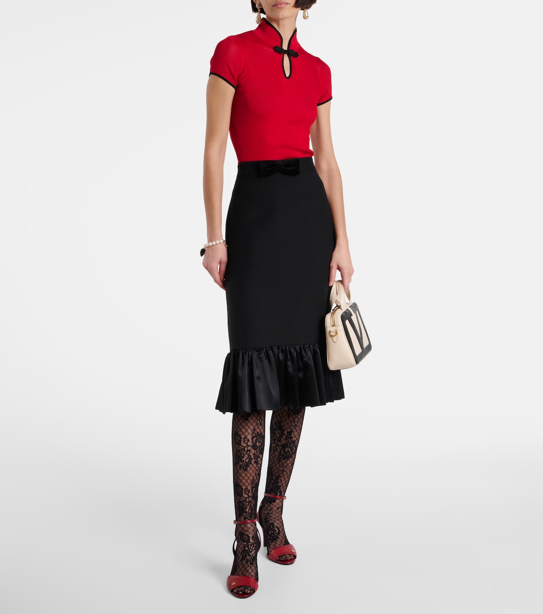 Lace tights | Valentino