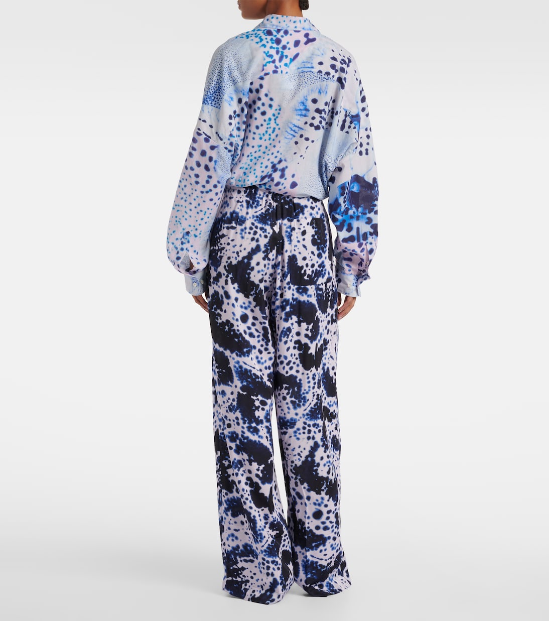 Weite High-Rise-Hose | Dries Van Noten