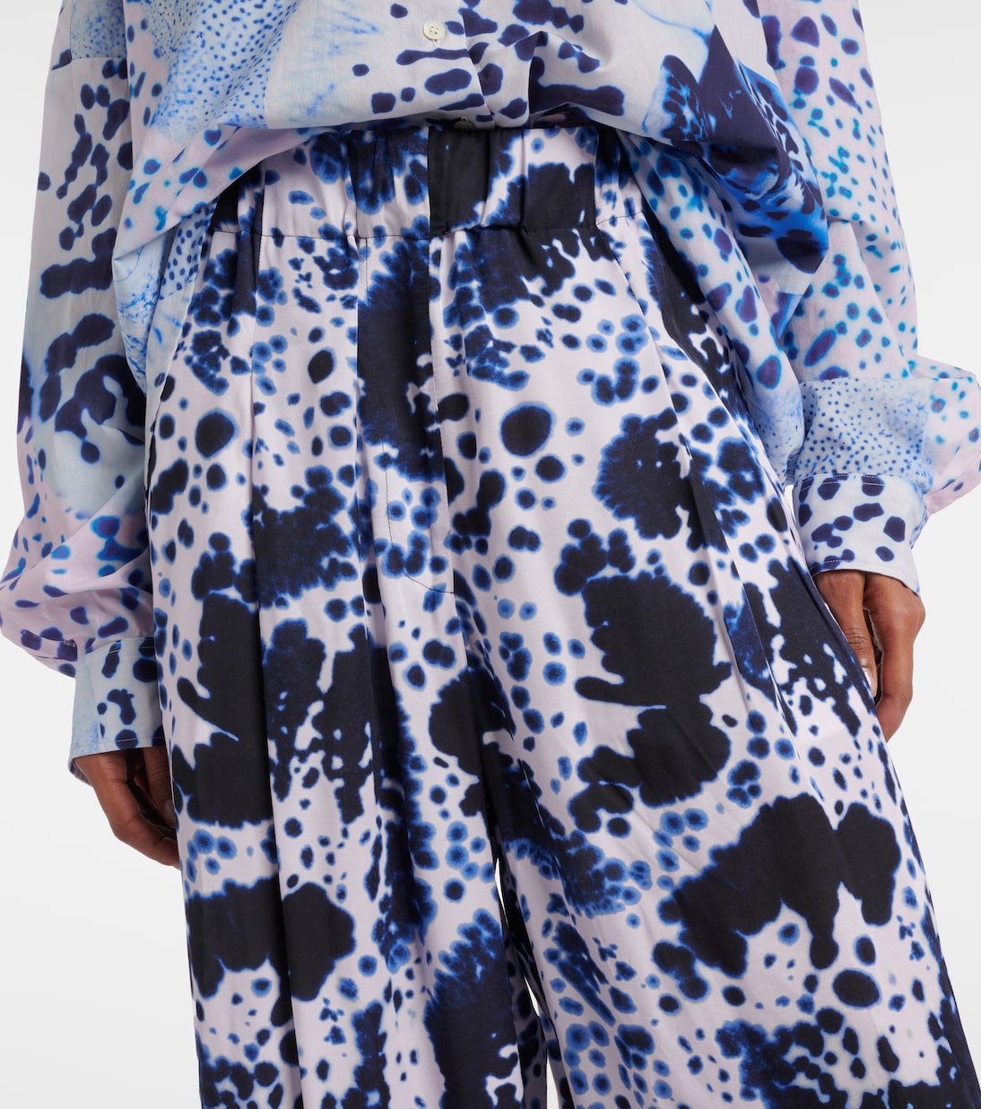 Weite High-Rise-Hose | Dries Van Noten