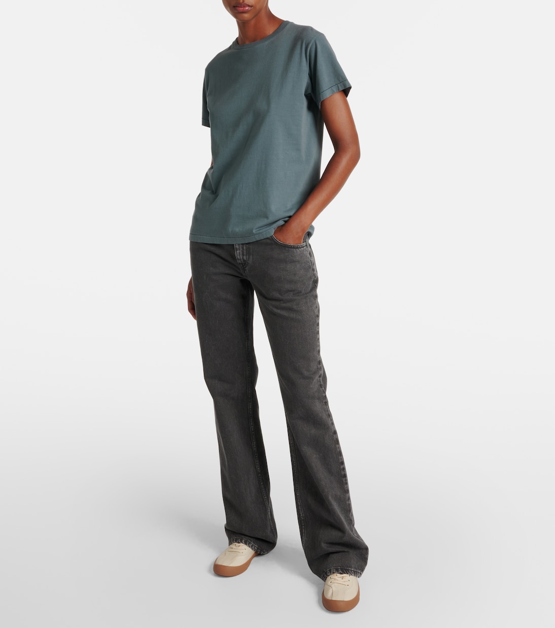 Low-Rise Straight Jeans Lyndsey | The Row