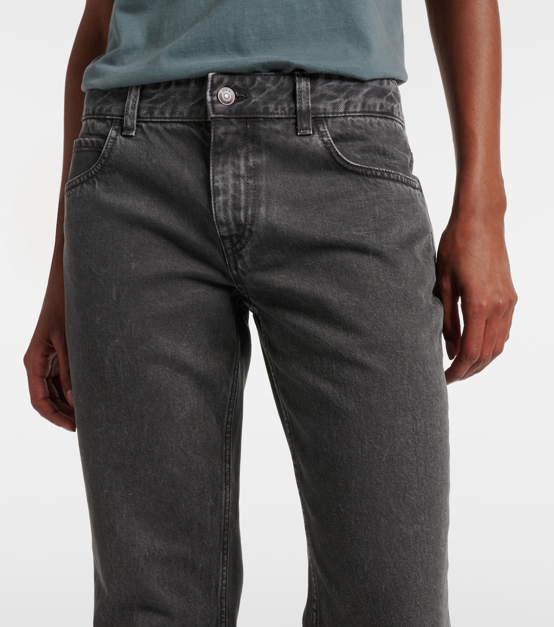 Low-Rise Straight Jeans Lyndsey | The Row