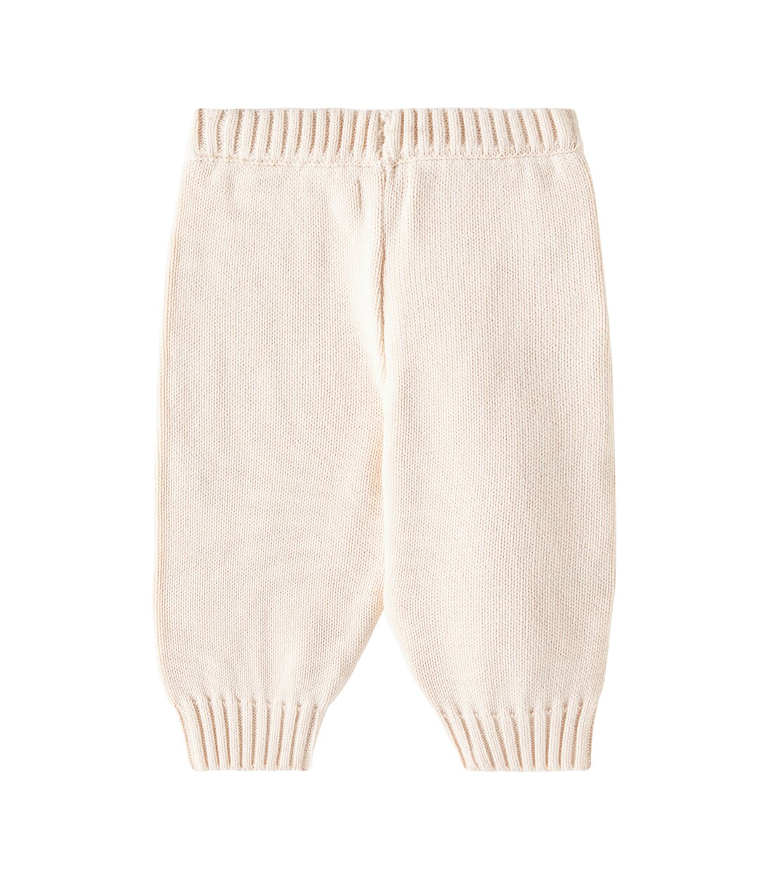 Baby Strawberries knitted cotton pants | Tinycottons