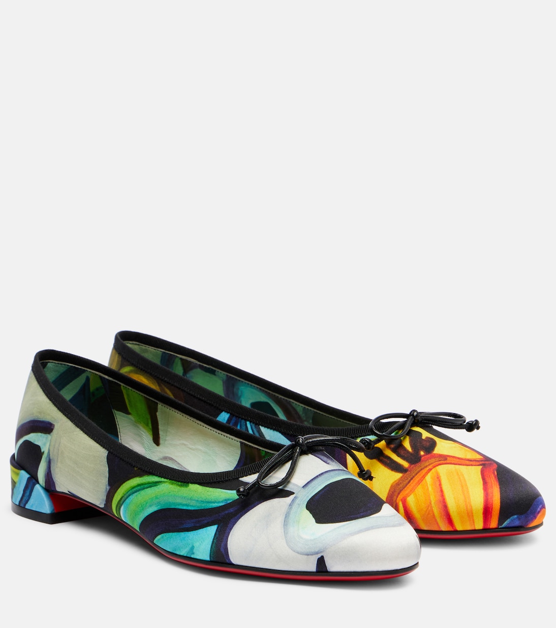 Sweetie Jane satin crêpe ballet flats | Christian Louboutin