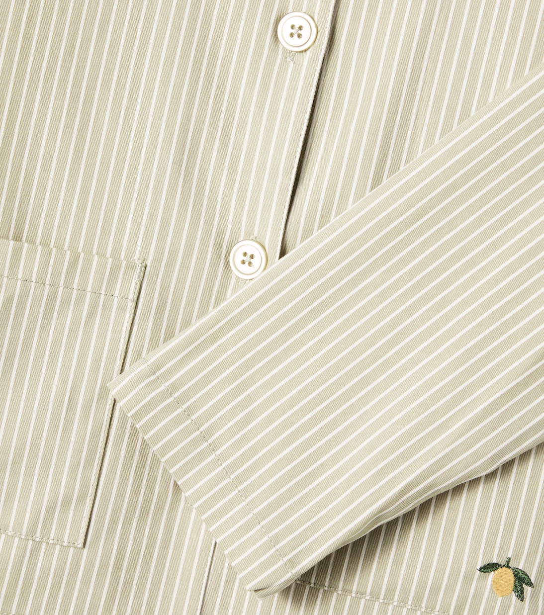 Chaqueta Frankie de algodón a rayas | Konges Sløjd