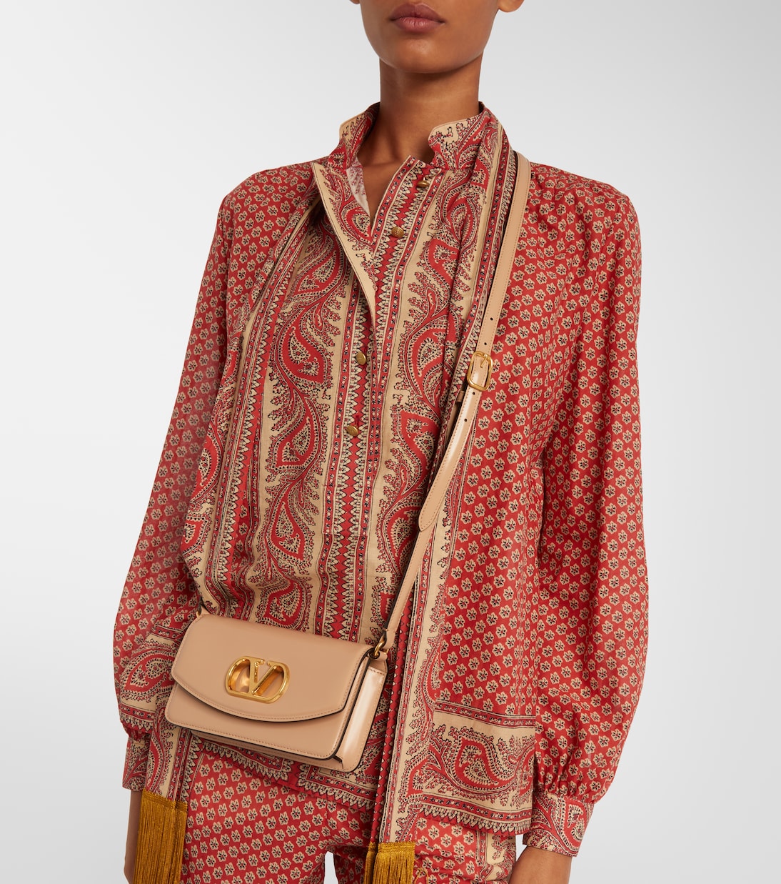 Pochette Vain Small en cuir | Valentino Garavani