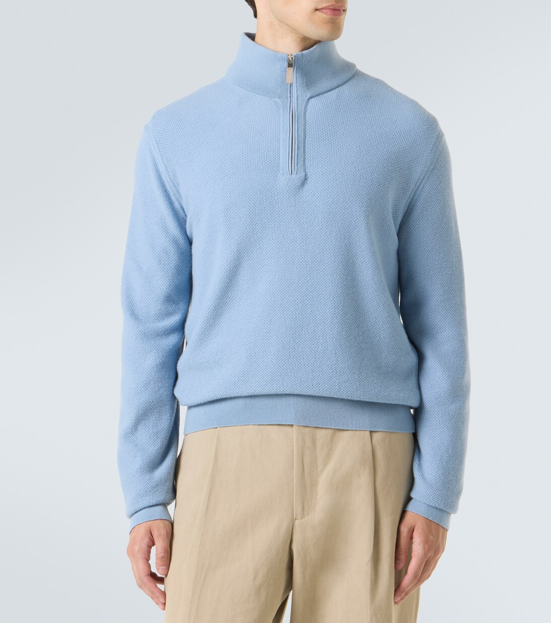 Cashmere mockneck sweater | Zegna