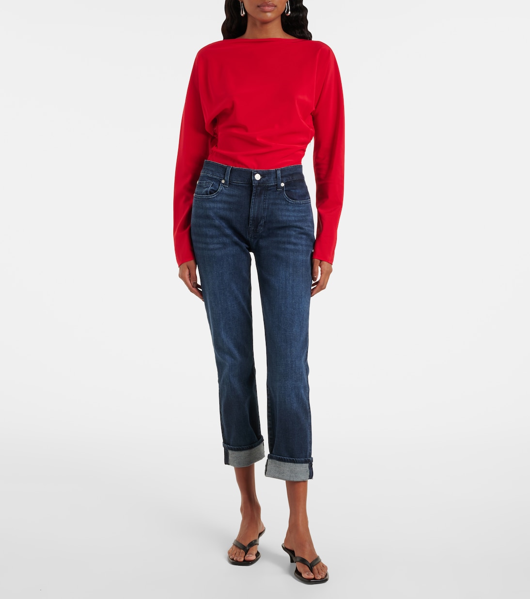 Cropped Skinny Jeans Relaxed Skinny | 7 For All Mankind