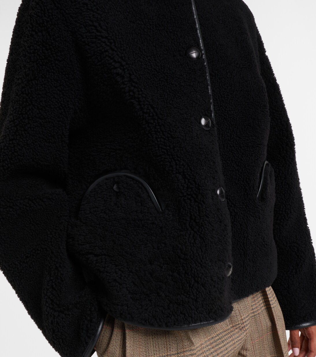 Wendbare Jacke Gliss aus Shearling | Blazé Milano