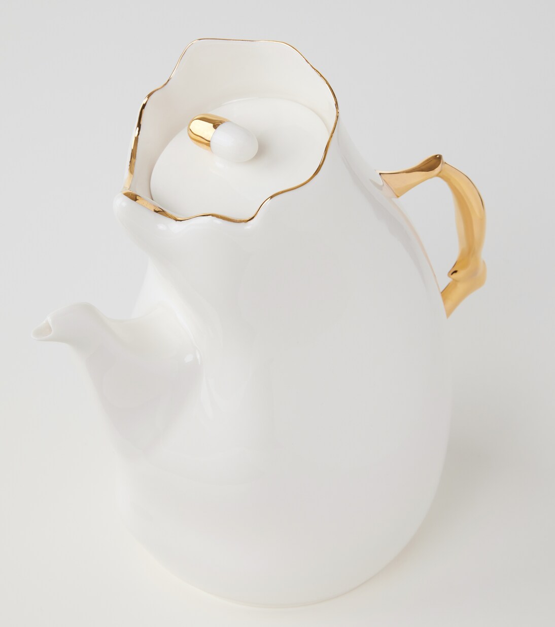 Meltdown porcelain teapot by JordanLuca | Seletti