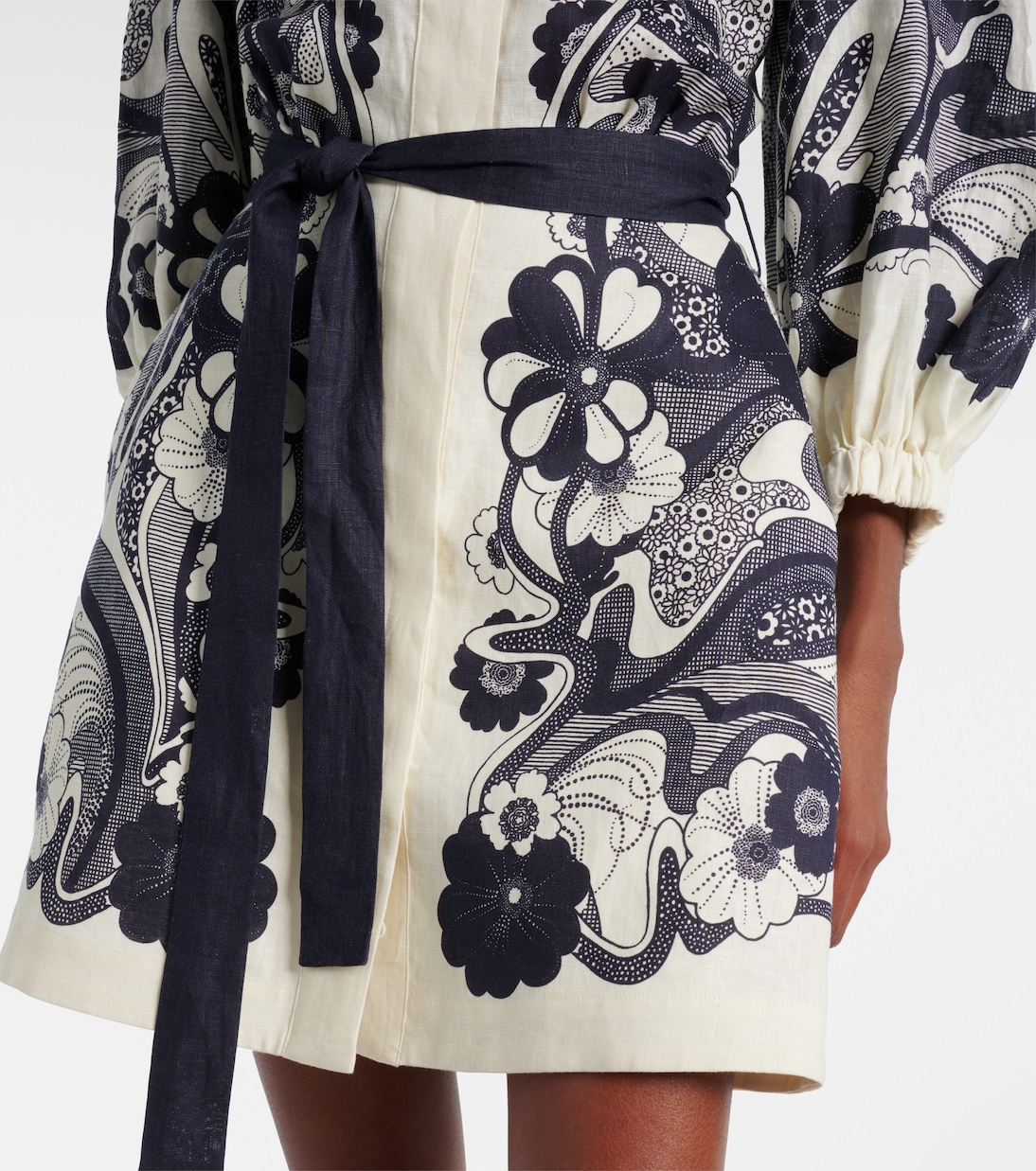 Kleid Mickey aus Leinen  | Alémais