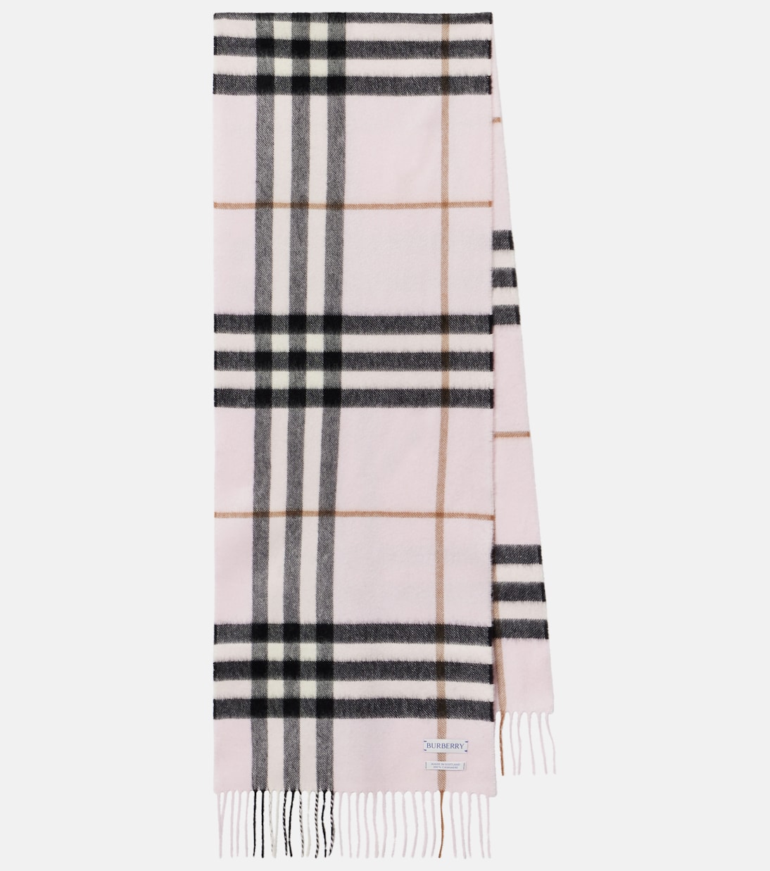 Burberry Check cashmere scarf | Burberry