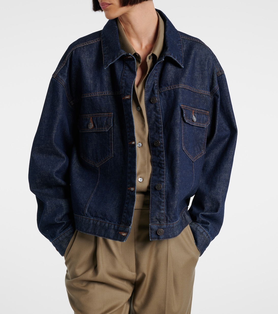 Ness denim jacket | The Row