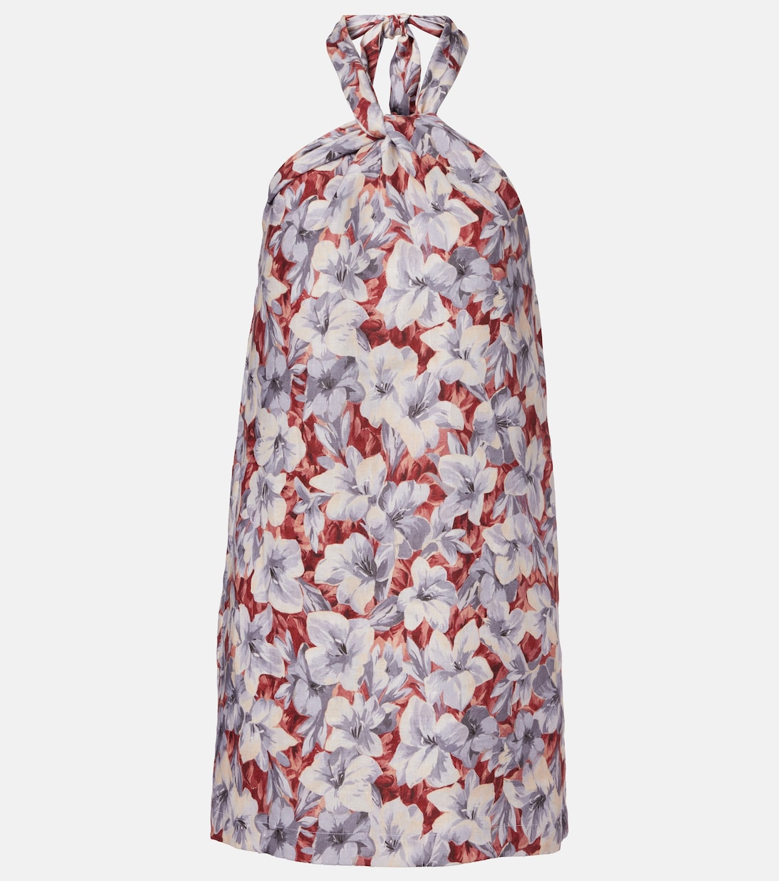 Robe Luna en lin à fleurs | Posse