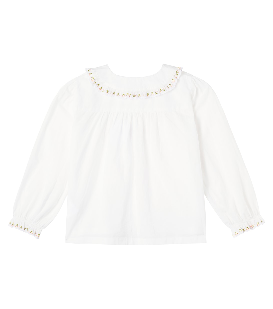Janeke embroidered cotton blouse | Bonpoint